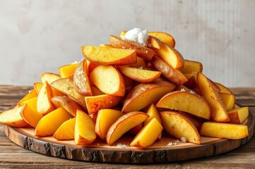 Crispy Russet Potato Wedges