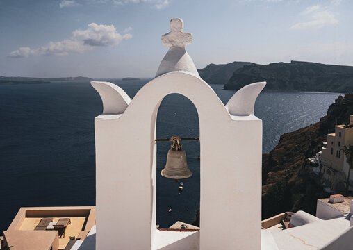 Santorini church bell