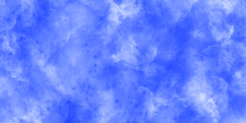 Soft Cloud Texture in Blue. mystical Cloud Pattern. Dreamy Blue Cloudscape. Fluffy Blue Abyss