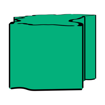 手書き_アゼルバイジャン_ジュルファ_ベクター素材_アイソメトリックイラスト