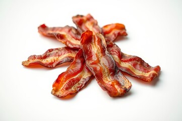 Crispy Bacon Strips Close-Up