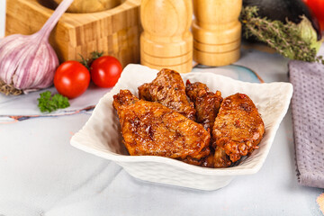 Buffalo chicken wings barbecue sauce