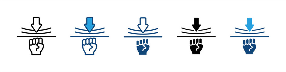 Resilience icon sheet multiple style collection