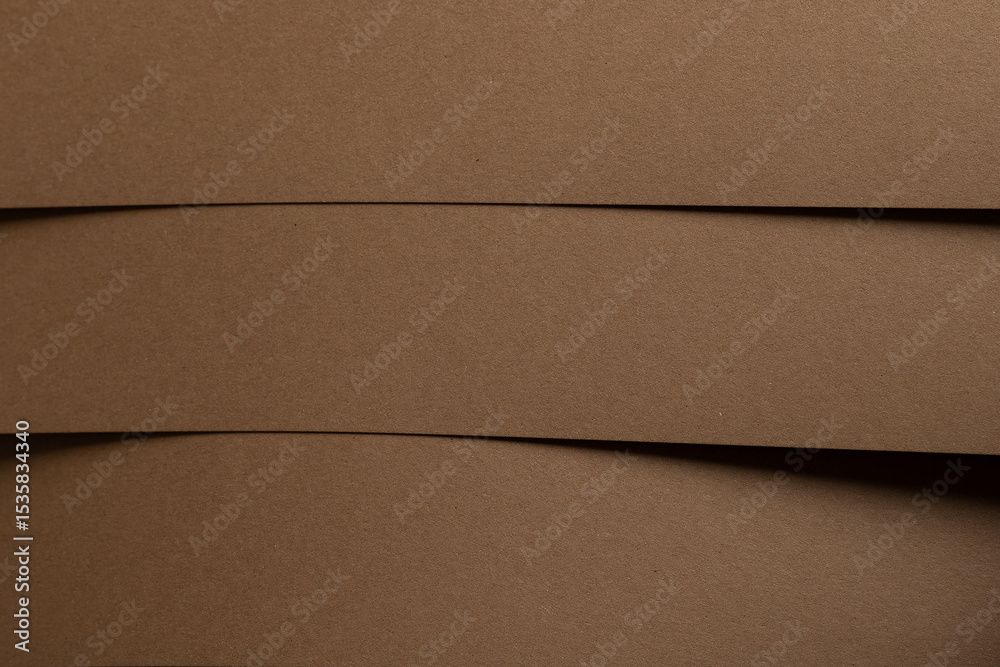 Poster elegant chocolate brown designer paper sheet with smooth matte texture. simple, minimalistic