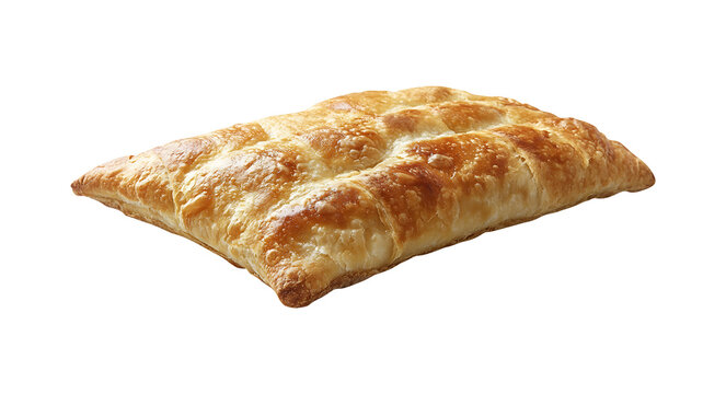 Homemade Arabic Bread Isolated on transparent background, png cutout