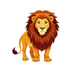 Fototapeta premium Set of Lion Head Vector Illustrations – Roaring and Stylized Wild Animal Emblems