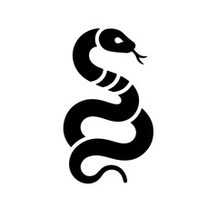 Fototapeta premium Snake Silhouette