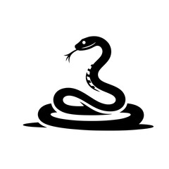 Fototapeta premium Snake Silhouette