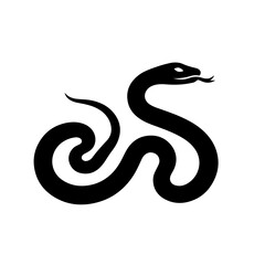 Fototapeta premium Snake Silhouette