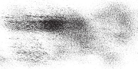 Dark grainy texture on white background Subtle halftone grunge urban texture vector. Vector Illustration	  Grunge with fine grains isolated on white background. Vector illustration