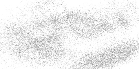  Grunge with fine grains isolated on white background. Vector illustration Vector random gritty background. scattered tiny particles, grunge black texture overlay pattern sample on background.