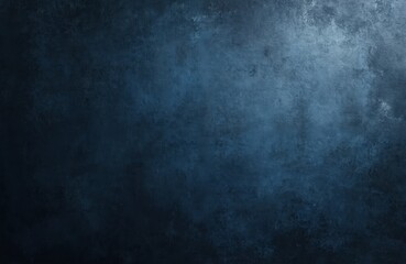 Dark blue grunge texture background. Rough wall with a distressed appearance. Perfect for design projects, art prints, decor, and backgrounds. Gives a classic, vintage look for your design.