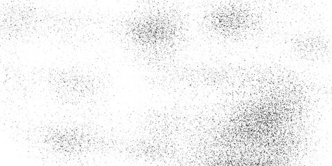 Grunge black texture overlay pattern sample on background. eroded grunge backdrop, film grain overlay texture with little black dots, mockup for old photo or picture. Vector Illustration