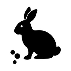 Obraz premium vector illustration of a bunny