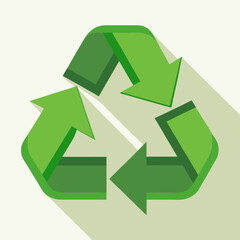 Fototapeta premium RECYCLAGE LOGO VECTORIEL