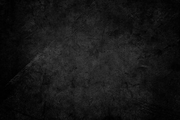 Dark grey textured concrete grunge black background
