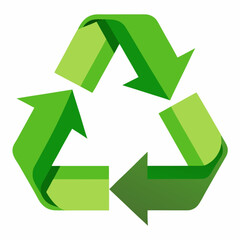 Obraz premium RECYCLAGE LOGO VECTORIEL