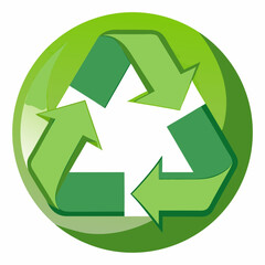 Obraz premium RECYCLAGE LOGO VECTORIEL