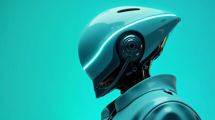 futuristic robot