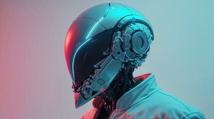 futuristic robot