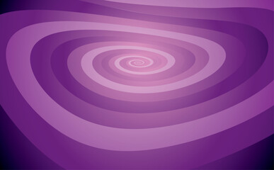 Artistic spiral shape. Vector drawing