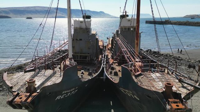 Whaling boats Iceland #1