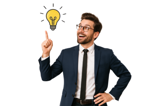 Innovative business ideas office setting digital illustration creative environment bright concept