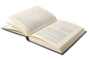 Obraz premium open book on Transparent Background