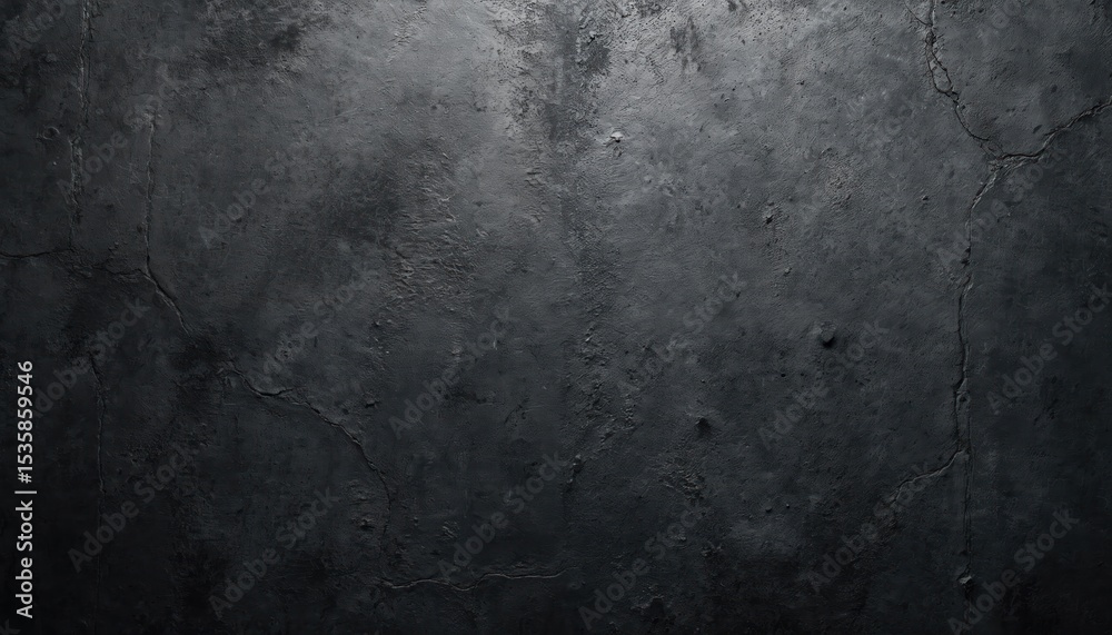 Poster close-up dark concrete texture surface. subtle grunge background with cracks imperfections. gritty, 