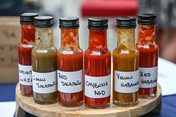 alimentation piment sauce piquant epicé