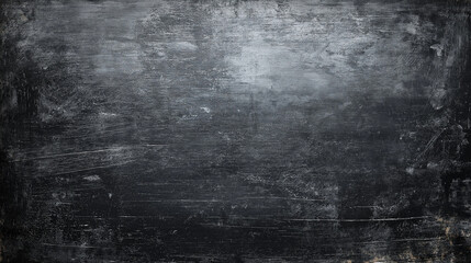 Fototapeta premium Dark Gray and Black Scratched Metal Texture Background