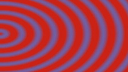 Abstract Red and Purple Swirling Concentric Circles Background