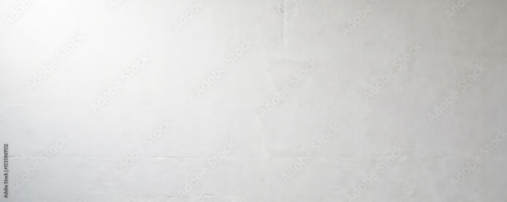 Poster panorama of white concrete wall texture. rough wall background with pattern of material. textured su