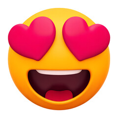 Emoji 3D In love Emoticon