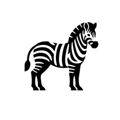 Obraz premium zebra silhouette 