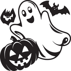 Halloween Party Doodles Vector Pack
