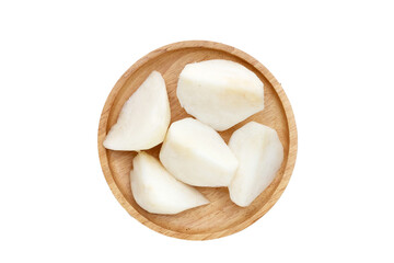 Mexican turnip or jicama or yam bean