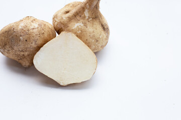 Mexican turnip or jicama or yam bean