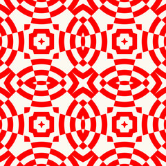 Obraz premium Geometrical ornament. Seamless pattern. Abstract backdrop. Figures wallpaper. Geometric background. Ethnic motif. Mosaic ornate. Digital paper. Textile print. Web design.