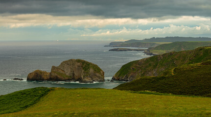 costa Asturiana cabo  pe&ntilde;as
