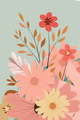 Flowers, Girl, Woman, Women, Daughter, Communication, Person, Waves, Love, Mind, Relationship, Freedom, Thoughts, Vector, Artwork