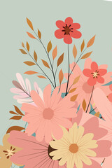 Flowers, Girl, Woman, Women, Daughter, Communication, Person, Waves, Love, Mind, Relationship, Freedom, Thoughts, Vector, Artwork