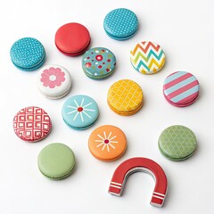 Fototapeta premium set of easter eggs