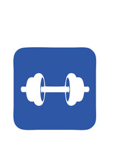 haltere musculation icone