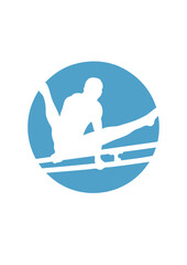 barre parallele gymnastique logo sport