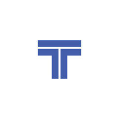 Logo Letter TT Modern Minimalist
