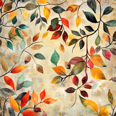 Autumn Themed  Canvas