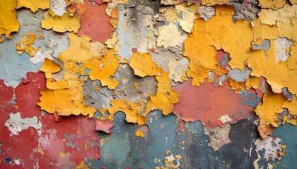 Obraz premium peeling paint on a wall