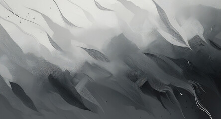 Grey tones abstract watercolor background