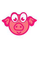 cochon rigolo personnage cartoon